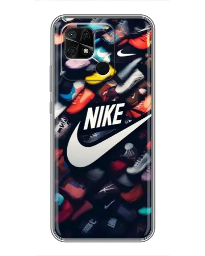 Чохол для Xiaomi Redmi 10C з картинкою «Колекція кросівок Nike» Чохол для Xiaomi Redmi 10C з картинкою «Колекція кросівок Nike»