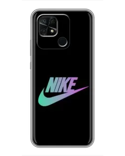 Чохол для Xiaomi Redmi 10C з картинкою «Nike — міська ніч»