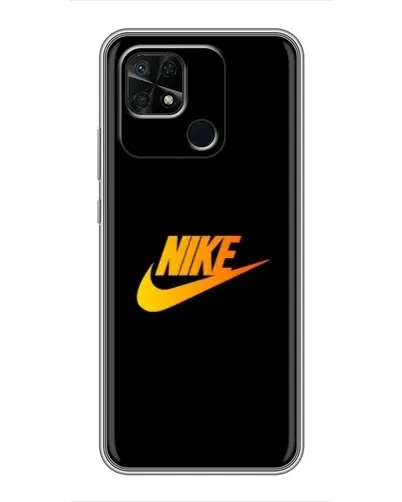 Чохол для Xiaomi Redmi 10C з картинкою «Золотий логотип Nike» Чохол для Xiaomi Redmi 10C з картинкою «Золотий логотип Nike»