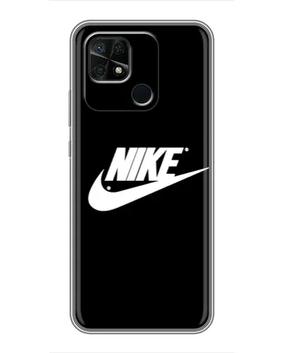 Чохол для Xiaomi Redmi 10C з картинкою «Мазки фарби Nike» Чохол для Xiaomi Redmi 10C з картинкою «Мазки фарби Nike»