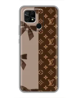 Чехол для Xiaomi Redmi 10C с картинкой «Louis Vuitton — банты»
