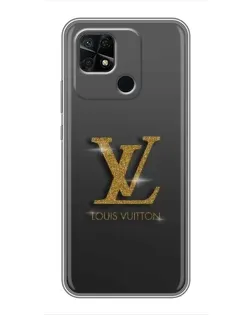 Чехол для Xiaomi Redmi 10C с картинкой «Градиент Louis Vuitton»