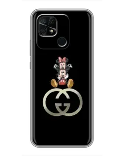 Чехол для Xiaomi Redmi 10C с картинкой «Минни Маус на лого» Чехол для Xiaomi Redmi 10C с картинкой «Минни Маус на лого»