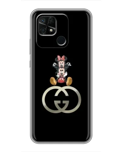 Чехол для Xiaomi Redmi 10C с картинкой «Минни Маус на лого» Чехол для Xiaomi Redmi 10C с картинкой «Минни Маус на лого»