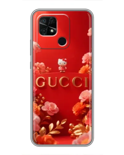 Чехол для Xiaomi Redmi 10C с картинкой «Gucci — золотой сад» Чехол для Xiaomi Redmi 10C с картинкой «Gucci — золотой сад»