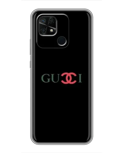 Чехол для Xiaomi Redmi 10C с картинкой «Gucci — красный градиент» Чехол для Xiaomi Redmi 10C с картинкой «Gucci — красный градиент»