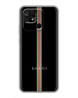 Чехол для Xiaomi Redmi 10C с картинкой «Gucci — строгая линия» Чехол для Xiaomi Redmi 10C с картинкой «Gucci — строгая линия»