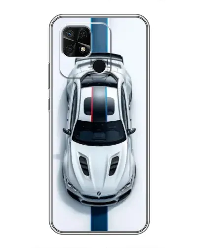 Чохол для Xiaomi Redmi 10C з картинкою «Вид зверху — BMW M»
