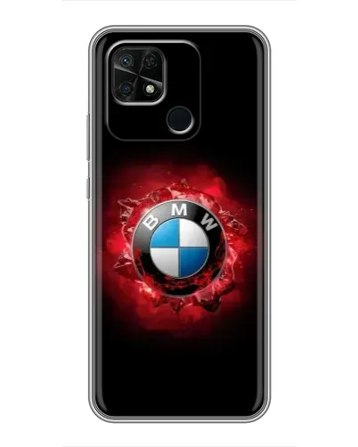 Чохол для Xiaomi Redmi 10C з картинкою «Логотип BMW — спалах»