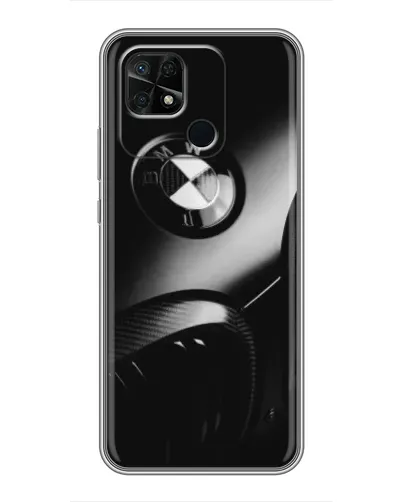 Чохол для Xiaomi Redmi 10C з картинкою «Емблема BMW — макро»