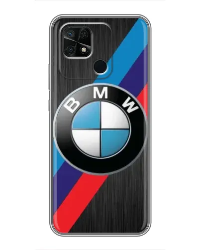 Чохол для Xiaomi Redmi 10C з картинкою «BMW M-stripes стиль»