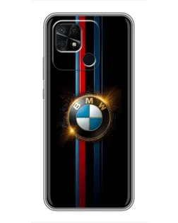 Чохол для Xiaomi Redmi 10C з картинкою «BMW M-Power неон»
