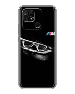 Чохол для Xiaomi Redmi 10C з картинкою «BMW — погляд тигра»