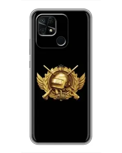 Чохол для Xiaomi Redmi 10C з картинкою «PUBG — помаранчевий градієнт» Чохол для Xiaomi Redmi 10C з картинкою «PUBG — помаранчевий градієнт»