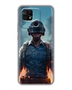 Чохол для Xiaomi Redmi 10C з картинкою «PUBG — реалістичний герой» Чохол для Xiaomi Redmi 10C з картинкою «PUBG — реалістичний герой»