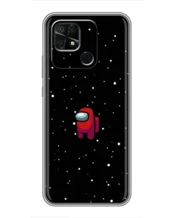 Чехол для Xiaomi Redmi 10C с картинкой «Красный Among Us» Чехол для Xiaomi Redmi 10C с картинкой «Красный Among Us»