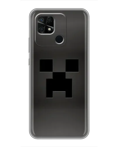 Чохол для Xiaomi Redmi 10C з картинкою «Чорний кріпер градієнт»