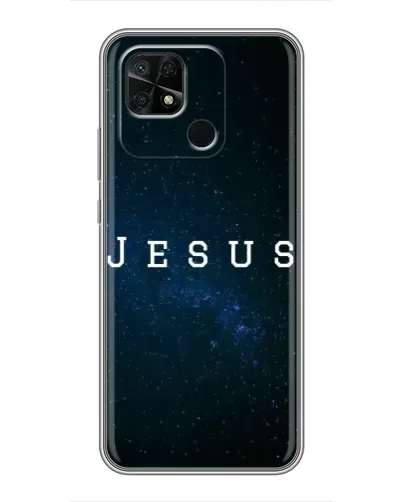 Чохол для Xiaomi Redmi 10C з картинкою «Зоряне небо Jesus»
