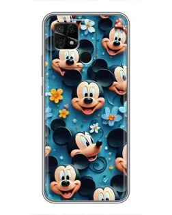 Чохол для Xiaomi Redmi 10C з картинкою «Паттерн Міккі та Мінні» Чохол для Xiaomi Redmi 10C з картинкою «Паттерн Міккі та Мінні»