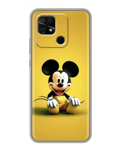 Чохол для Xiaomi Redmi 10C з картинкою «Міккі на жовтому» Чохол для Xiaomi Redmi 10C з картинкою «Міккі на жовтому»