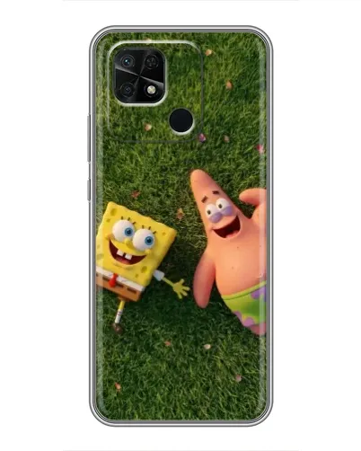 Чехол для Xiaomi Redmi 10C с картинкой «Друзья на лужайке» Чехол для Xiaomi Redmi 10C с картинкой «Друзья на лужайке»