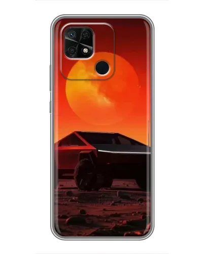 Чохол для Xiaomi Redmi 10C з картинкою «Cybertruck на Марсі» Чохол для Xiaomi Redmi 10C з картинкою «Cybertruck на Марсі»