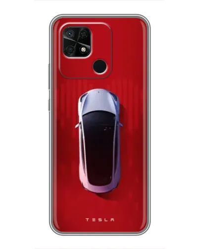 Чохол для Xiaomi Redmi 10C з картинкою «Tesla Top View» Чохол для Xiaomi Redmi 10C з картинкою «Tesla Top View»