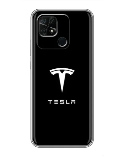 Чохол для Xiaomi Redmi 10C з картинкою «Tesla White Logo» Чохол для Xiaomi Redmi 10C з картинкою «Tesla White Logo»