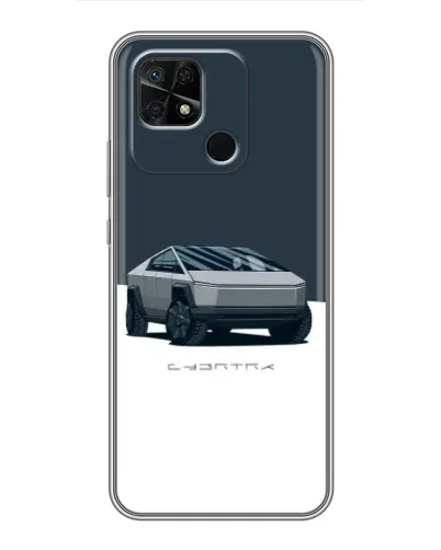 Чохол для Xiaomi Redmi 10C з картинкою «Сріблястий Cybertruck Tesla» Чохол для Xiaomi Redmi 10C з картинкою «Сріблястий Cybertruck Tesla»