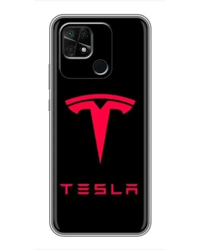 Чохол для Xiaomi Redmi 10C з картинкою «Tesla Red Logo» Чохол для Xiaomi Redmi 10C з картинкою «Tesla Red Logo»