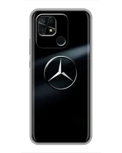 Чехол для Xiaomi Redmi 10C с картинкой «Mercedes на металле» Чехол для Xiaomi Redmi 10C с картинкой «Mercedes на металле»