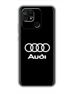 Чохол для Xiaomi Redmi 10C з картинкою «Класичне лого Audi»