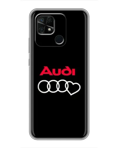 Чохол для Xiaomi Redmi 10C з картинкою «Логотип Audi Heart» Чохол для Xiaomi Redmi 10C з картинкою «Логотип Audi Heart»