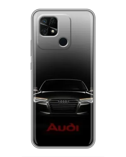Чохол для Xiaomi Redmi 10C з картинкою «Audi — градієнтний контур» Чохол для Xiaomi Redmi 10C з картинкою «Audi — градієнтний контур»