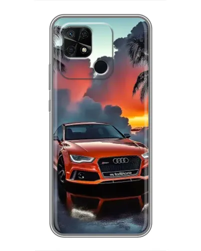 Чохол для Xiaomi Redmi 10C з картинкою «Audi — захід сонця» Чохол для Xiaomi Redmi 10C з картинкою «Audi — захід сонця»
