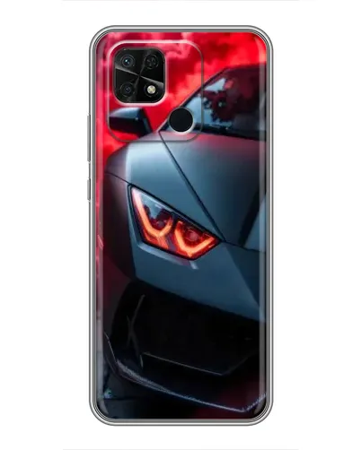 Чохол для Xiaomi Redmi 10C з картинкою «Lamborghini червоне сяйво» Чохол для Xiaomi Redmi 10C з картинкою «Lamborghini червоне сяйво»