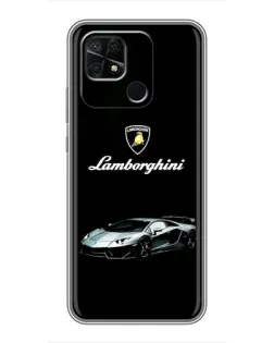 Чохол для Xiaomi Redmi 10C з картинкою «Логотип Lamborghini класика»