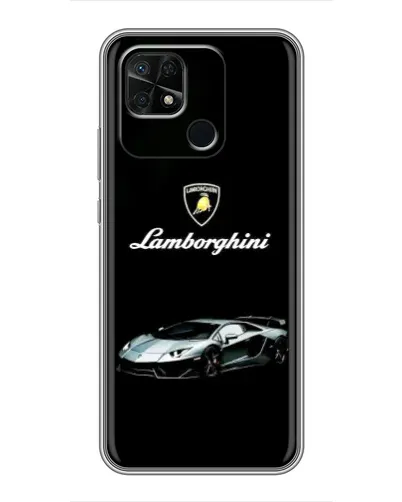 Чохол для Xiaomi Redmi 10C з картинкою «Логотип Lamborghini класика»