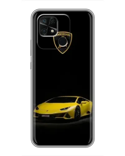 Чохол для Xiaomi Redmi 10C з картинкою «Lamborghini жовтий акцент» Чохол для Xiaomi Redmi 10C з картинкою «Lamborghini жовтий акцент»