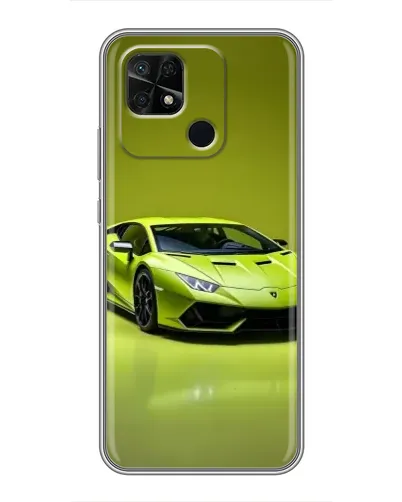 Чохол для Xiaomi Redmi 10C з картинкою «Салатовий Lamborghini Huracan» Чохол для Xiaomi Redmi 10C з картинкою «Салатовий Lamborghini Huracan»
