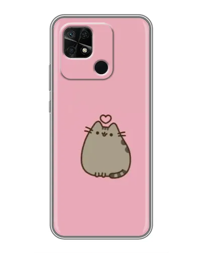 Чохол для Xiaomi Redmi 10C з картинкою «Pusheen серце» Чохол для Xiaomi Redmi 10C з картинкою «Pusheen серце»