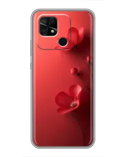 Чохол для Xiaomi Redmi 10C з картинкою «Макові суцвіття» Чохол для Xiaomi Redmi 10C з картинкою «Макові суцвіття»