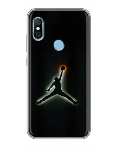 Чехол для Xiaomi Redmi 6 pro с картинкой «Jordan Gradient Logo»