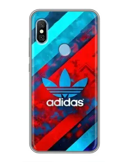 Чехол для Xiaomi Redmi 6 pro с картинкой «Абстракция Adidas»