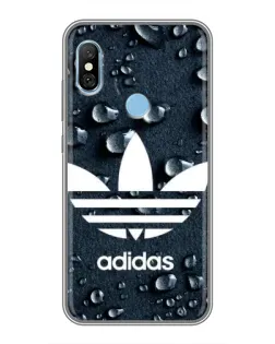 Чехол для Xiaomi Redmi 6 pro с картинкой «Adidas Trefoil Blue»
