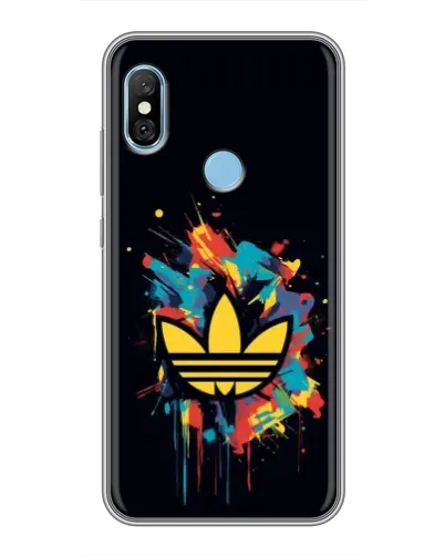 Чехол для Xiaomi Redmi 6 pro с картинкой «Adidas Splash»
