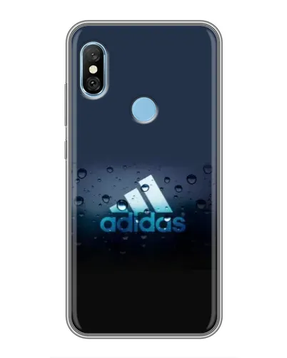 Чехол для Xiaomi Redmi 6 pro с картинкой «Adidas Water Drops»