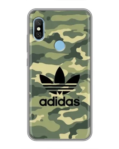 Чехол для Xiaomi Redmi 6 pro с картинкой «Милитари стиль Adidas»