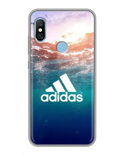 Чехол для Xiaomi Redmi 6 pro с картинкой «Океанская глубина адидас»
