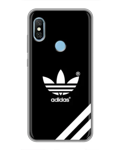 Чехол для Xiaomi Redmi 6 pro с картинкой «Adidas с диагональными полосами»